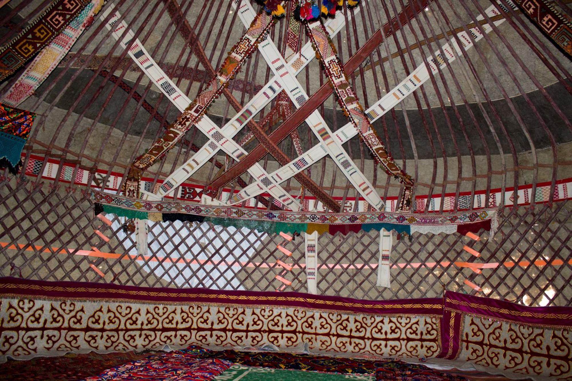 Authentic Uzbek Yurt Camp Eco-Friendly Hotel Nurota Exterior photo